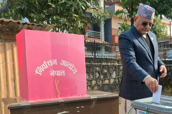 गण्डकी राष्ट्रिय सभा चुनाव : मतदान जारी, ५६ सांसदसहित २१८ ले मत हाले